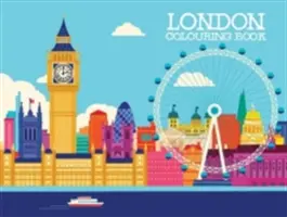 Omaľovánky Londýn - London Colouring Book