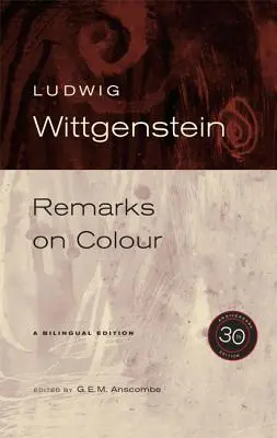Poznámky o farbe, 30. výročné vydanie - Remarks on Colour, 30th Anniversary Edition