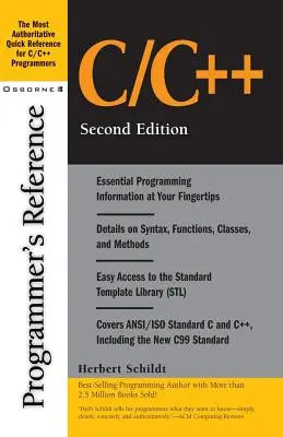 Príručka pre programátora v jazyku C/C++ - C/C++ Programmer's Reference