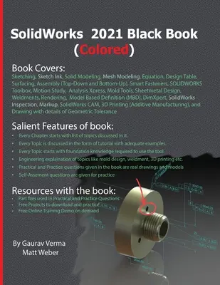 SolidWorks 2021 Black Book (farebná) - SolidWorks 2021 Black Book (Colored)