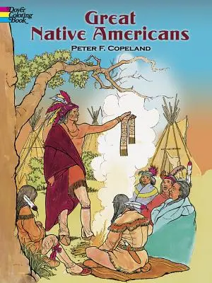 Veľké indiánske vymaľovánky - Great Native Americans Coloring Book