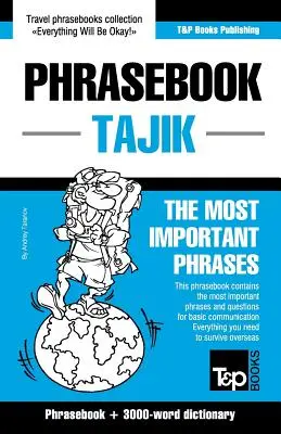 Anglicko-tadžický slovník a tematický slovník s 3000 slovami - English-Tajik phrasebook and 3000-word topical vocabulary