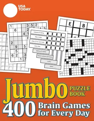 USA Today Jumbo Puzzle Book, 8: 400 mozgových hier na každý deň - USA Today Jumbo Puzzle Book, 8: 400 Brain Games for Every Day