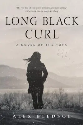 Dlhá čierna kučera - Long Black Curl