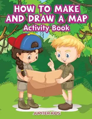Ako vytvoriť a nakresliť mapu Kniha aktivít - How to Make and Draw a Map Activity Book
