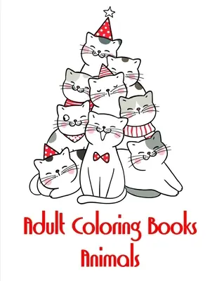 Omaľovánky pre dospelých Zvieratá: Omaľovánky pre dospelých na relaxáciu so zábavnými obrázkami na zmiernenie stresu - Adult Coloring Books Animals: coloring pages for adults relaxation with funny images to Relief Stress