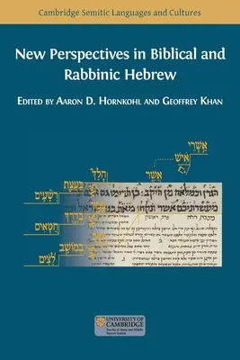 Nové perspektívy v biblickej a rabínskej hebrejčine - New Perspectives in Biblical and Rabbinic Hebrew