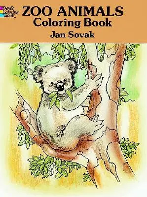 Omaľovánky zvierat zo zoologickej záhrady - Zoo Animals Coloring Book