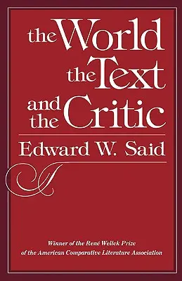 Svet, text a kritik - The World, the Text, and the Critic
