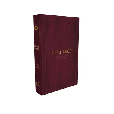 Kjv, Thinline Bible, Large Print, Vintage Series, Leathersoft, Burgundy, Red Letter, Comfort Print: Svätá Biblia, verzia kráľa Jakuba - Kjv, Thinline Bible, Large Print, Vintage Series, Leathersoft, Burgundy, Red Letter, Comfort Print: Holy Bible, King James Version