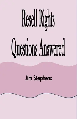 Odpovede na otázky týkajúce sa práv na ďalší predaj - Resell Rights Questions Answered