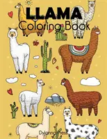 Omaľovánky lamy - Llama Coloring Book
