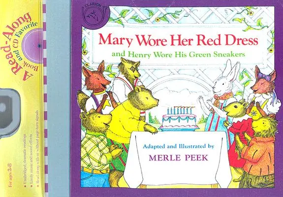 Mary mala červené šaty a Henry zelené tenisky Kniha a CD [s CD] - Mary Wore Her Red Dress and Henry Wore His Green Sneakers Book & CD [With CD]