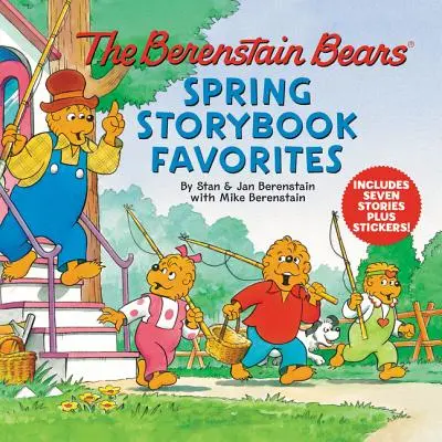 Medvedíky Berenstainove obľúbené jarné rozprávky [so samolepkami] - The Berenstain Bears Spring Storybook Favorites [With Stickers]