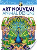 Creative Haven Art Nouveau Animal Designs Omaľovánky - Creative Haven Art Nouveau Animal Designs Coloring Book