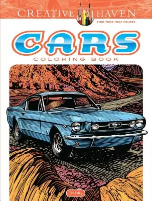 Creative Haven Cars Omaľovánky - Creative Haven Cars Coloring Book