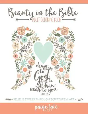 Krása v Biblii: Kniha na vyfarbovanie pre dospelých - Beauty in the Bible: Adult Coloring Book