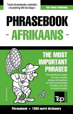 Anglicko-africký slovník a slovník na 1500 slov - English-Afrikaans phrasebook and 1500-word dictionary