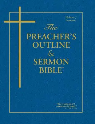 Kazateľská osnova a Biblia na kázanie - KJV - Deuteronómium - Preacher's Outline & Sermon Bible-KJV-Deuteronomy