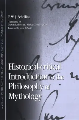 Historicko-kritický úvod do filozofie mytológie - Historical-critical Introduction to the Philosophy of Mythology