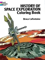 História výskumu vesmíru Omaľovánky - History of Space Exploration Coloring Book