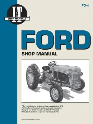 Dielenská príručka Ford radu 2n 8n a 9n - Ford Shop Manual Series 2n 8n & 9n