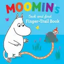 Muminkova kniha Hľadaj a nájdi prstom - Moomin's Seek and Find Finger-Trail book