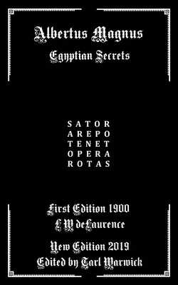 Albertus Magnus: Magnus Magnus: egyptské tajomstvá - Albertus Magnus: Egyptian Secrets
