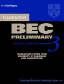 Cambridge Bec Preliminary 3 Student's Book with Answers