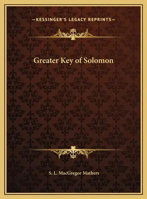 Väčší Šalamúnov kľúč - Greater Key of Solomon
