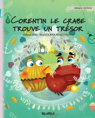 Corentin le crabe trouve un trsor: Francúzske vydanie knihy Krab Colin nájde poklad