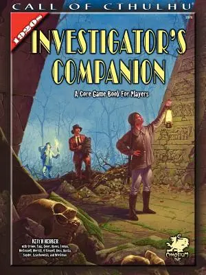 Spoločník vyšetrovateľa z 20. rokov 20. storočia - 1920s Investigator Companion