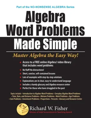 Zjednodušené slovné úlohy z algebry - Algebra Word Problems Made Simple