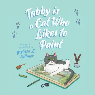 Tabby je mačka, ktorá rada maľuje - Tabby is a Cat Who Likes to Paint