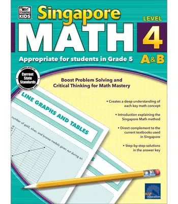Singapurská matematika, 5. ročník - Singapore Math, Grade 5