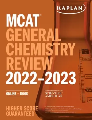 MCAT General Chemistry Review 2022-2023 (Prehľad všeobecnej chémie): Vydanie knihy: online + kniha - MCAT General Chemistry Review 2022-2023: Online + Book