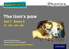 Čítajte Write Inc. Phonics: The Lion's Paw - Read Write Inc. Phonics: Grey Set 7 Storybook 2 The Lion's Paw
