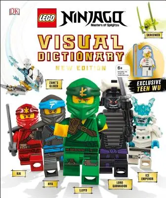 Vizuálny slovník Lego Ninjago, nové vydanie: S exkluzívnou minifigúrkou Teen Wu [s hračkou] - Lego Ninjago Visual Dictionary, New Edition: With Exclusive Teen Wu Minifigure [With Toy]