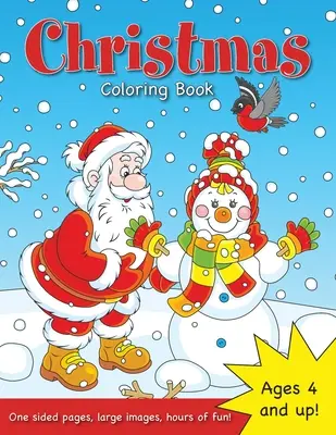 Vianočné maľovanky pre deti vo veku 4-8 rokov! - Christmas Coloring Book for Kids Ages 4-8!