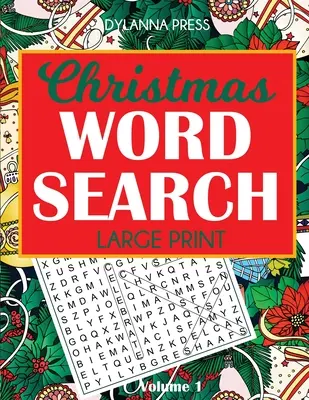Vianočné slovné hádanky, veľká tlač - Christmas Word Search Puzzles, Large Print