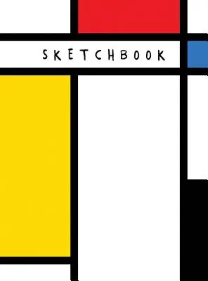 Skicár: Neoplastické abstraktné umenie - kreslite, čmárajte alebo skicujte - Sketchbook: Neoplasticism Abstract Art - Draw, Doodle, or Sketch