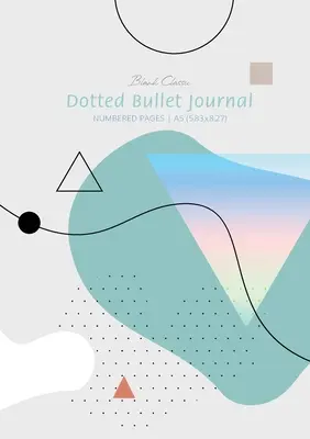 Bodkovaný bullet journal - Abstrakt: stredná A5 - 5,83X8,27 - Dotted Bullet Journal - Abstract: Medium A5 - 5.83X8.27