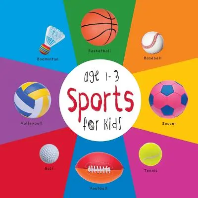 Šport pre deti od 1 do 3 rokov (Engage Early Readers: Detské knihy na učenie) - Sports for Kids age 1-3 (Engage Early Readers: Children's Learning Books)