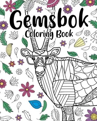 Gemsbok Omaľovánky - Gemsbok Coloring Book