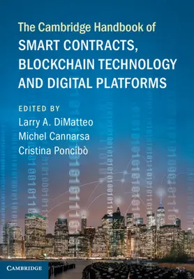 Cambridge Handbook of Smart Contracts, Blockchain Technology and Digital Platforms (Cambridgeská príručka inteligentných zmlúv, technológie blockchain a digitálnych platforiem) - The Cambridge Handbook of Smart Contracts, Blockchain Technology and Digital Platforms