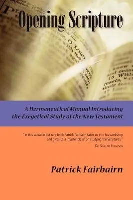 Otvorenie Písma (brožované vydanie) - Opening Scripture (Paperback)