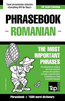 Anglicko-rumunský slovník a slovník na 1500 slov - English-Romanian phrasebook and 1500-word dictionary