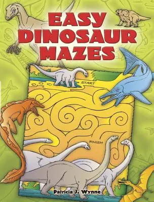 Jednoduché dinosaurie bludiská - Easy Dinosaur Mazes