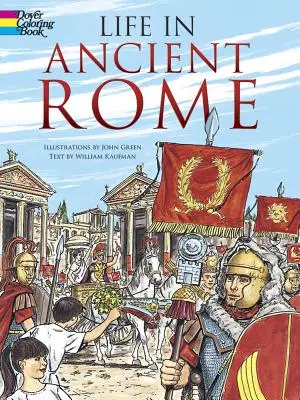 Život v starovekom Ríme Omaľovánky - Life in Ancient Rome Coloring Book