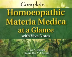 Kompletná homeopatická materia medica v skratke - s živými poznámkami - Complete Homoeopathic Materia Medica at a Glance - with Viva Notes